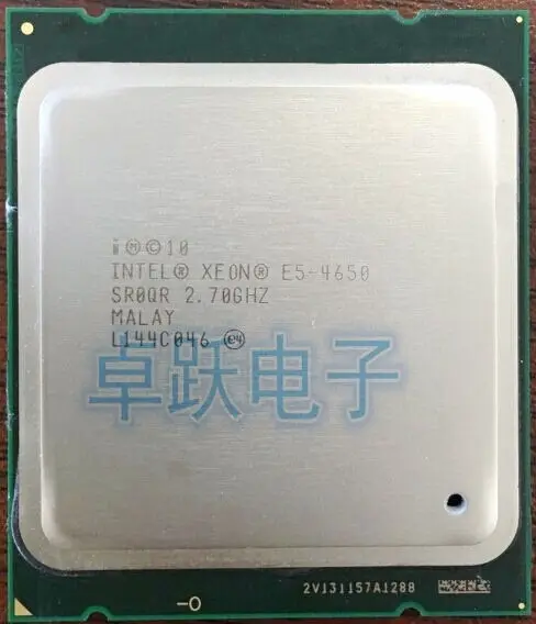 Оригинальный Intel Xeon E5 4650 2 7 ГГц 8 ядер 20 МБ SmartCache DDR3 1600 МГц FCLGA2011 TPD 130 Вт Бесплатная
