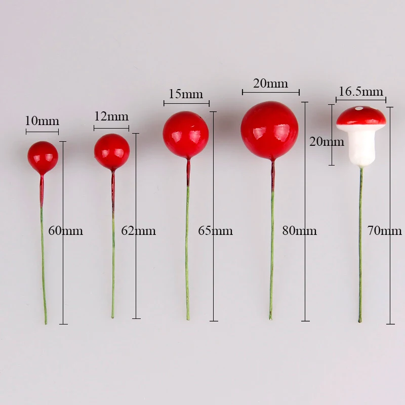 Мини симулятор вишни имитация искусственных фруктов 200 шт./50 шт. для рукоделия