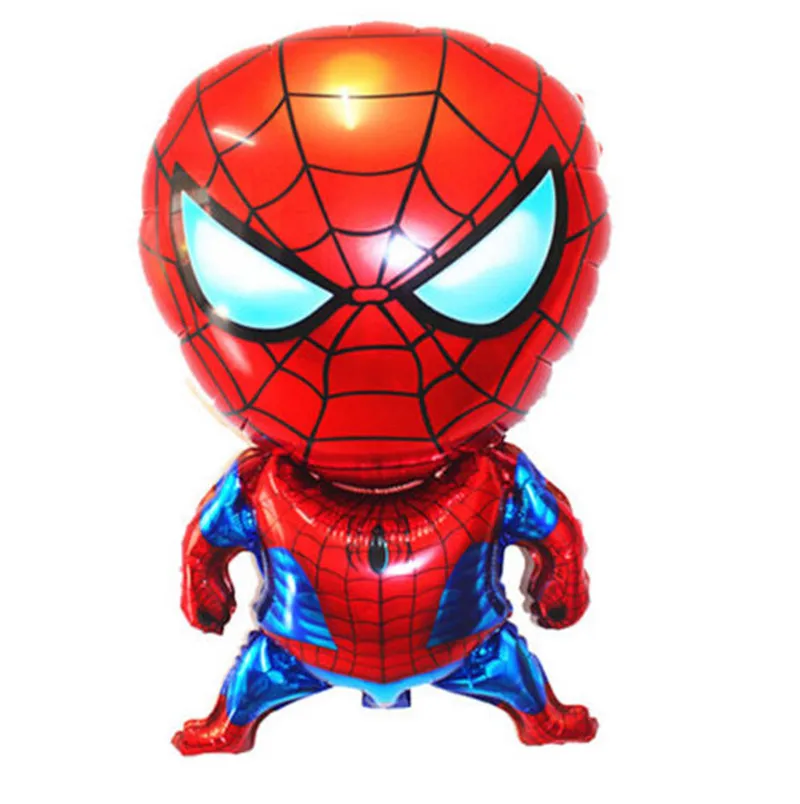 Большие 3d шары с изображениями Человека паука мультфильм гелий баллон для детей