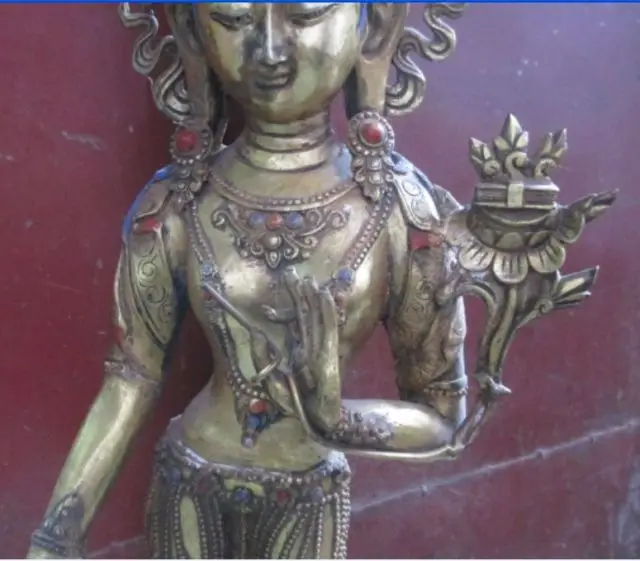 zhxia 70 cm * / Tibetan Buddhism temple in ancient China figure of Buddha | Дом и сад