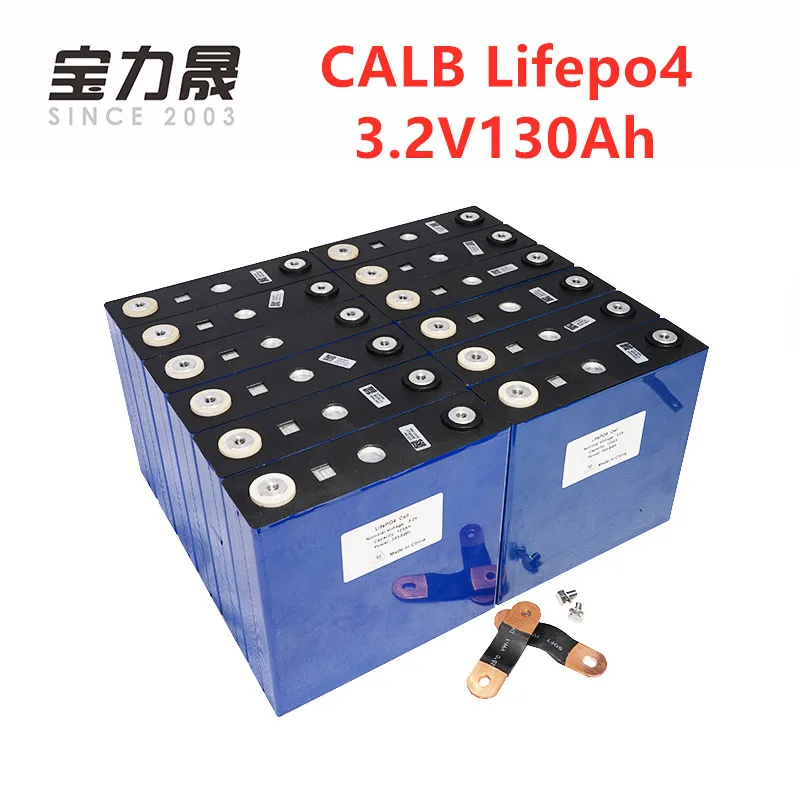 12 шт. CALB Новый 3 2 В 130Ah LiFePO4 батарея не 24V120Ah для 48 в Солнечной