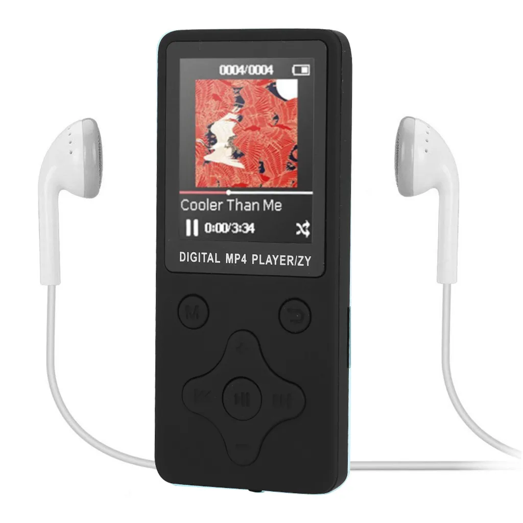 Портативный bluetooth MP3-плеер цветной экран fm-радио видеоигры кино ультра-тонкие спортивные Bluetooth Музыка MP3-плеер