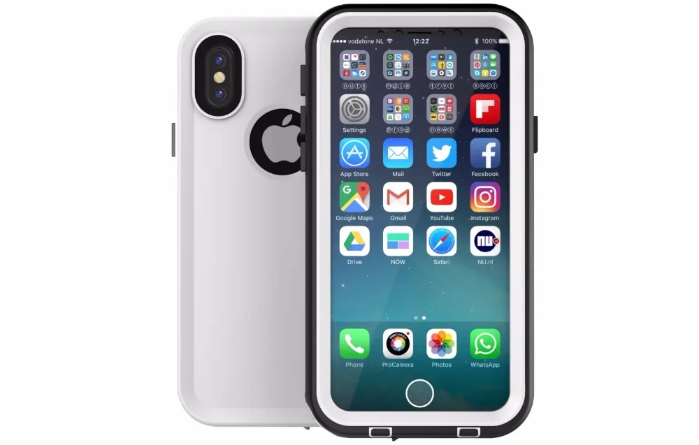 Heavy Duty Protection IP68 Waterproof PET Case for iPhone 6 6s 7 7plus 8 8Plus Cse Outdoor Sports Sealed Cover Mobile Phone |