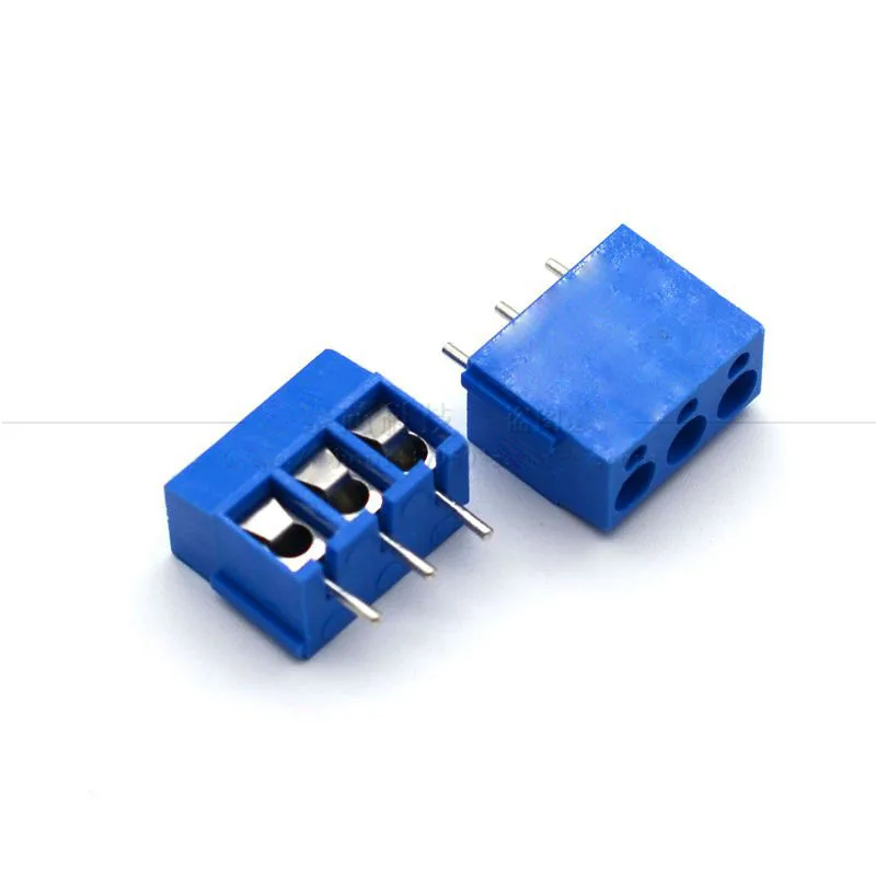 500 шт./лот винтовой Тип PCB клеммные блоки MG/KF/GZ 300 5 0 мм медь экологическая (медная) 2