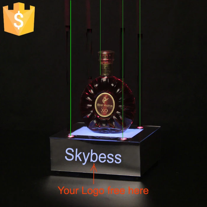 Новинка 2018 4 колонки маленький зеленый светодиодный лазерный луч подставка для