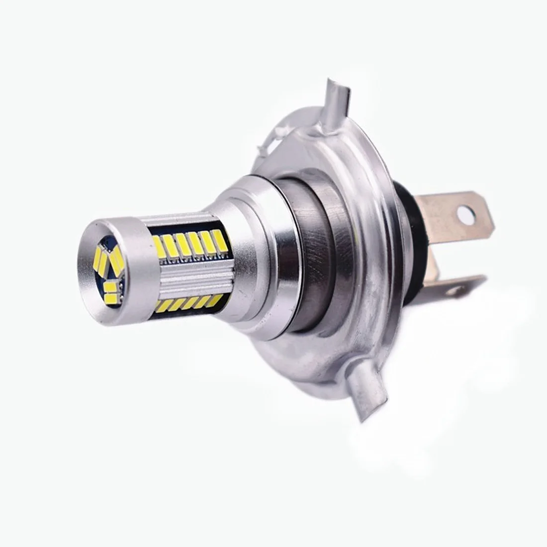 Dongzhen 2X белый Автомобильный светодиодный H4 HB2 4014 30SMD противотуманные лампочки
