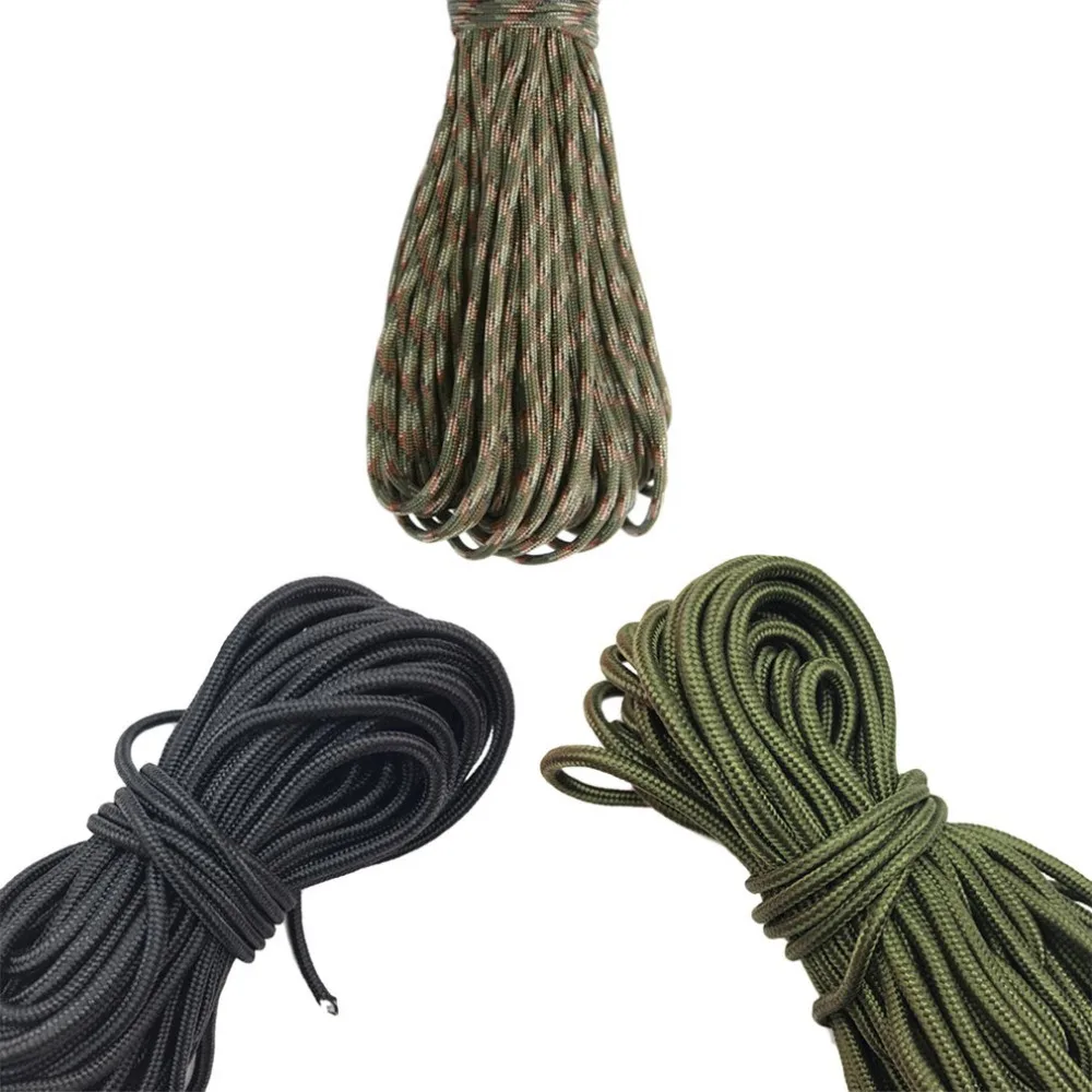 

10M~40M Outdoor Emergency Rope Seven-core Umbrella Rope Outdoor Equipment Bundled Rope Life-saving Escape Tool Nylon Rope