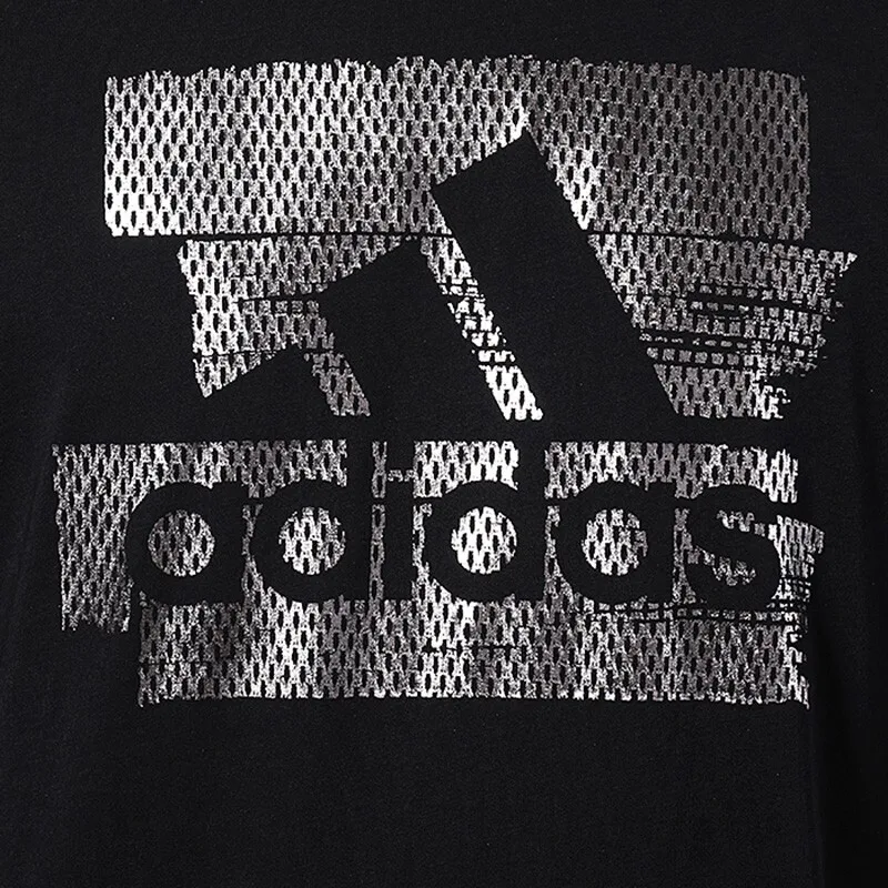 Мужская спортивная футболка с коротким рукавом Adidas MH BOS FOIL T новинка 2019|Беговые