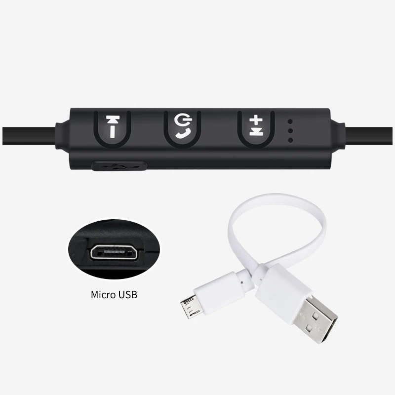 Новые спортивные Bluetooth наушники Беспроводные Мини гарнитура с микрофоном