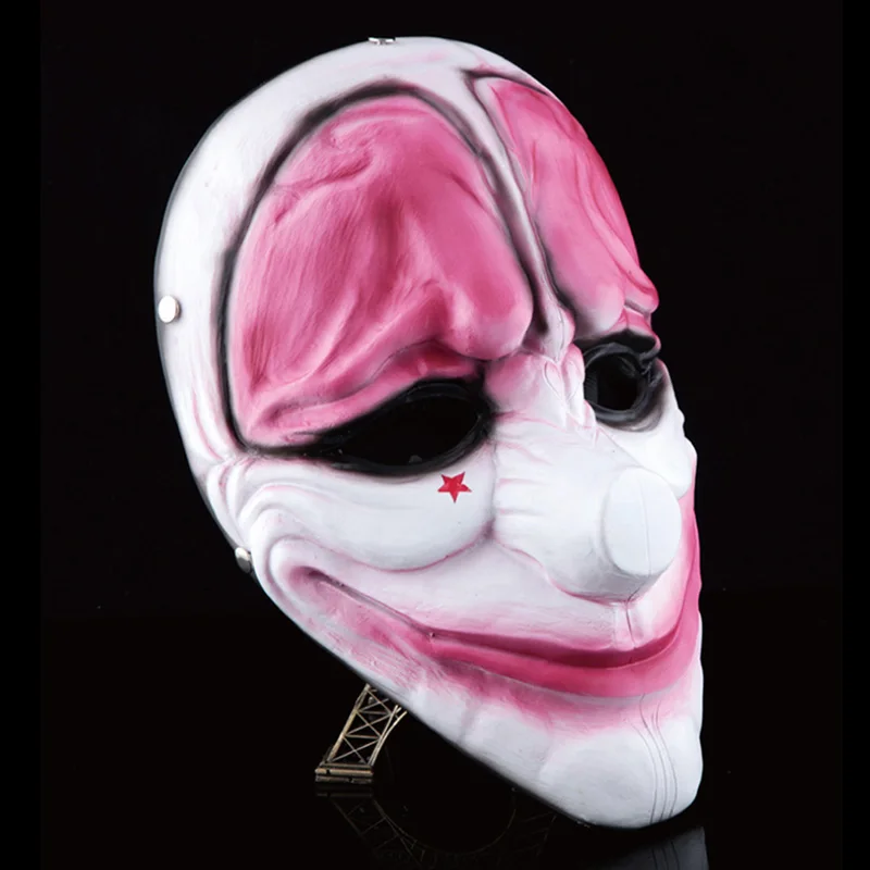 H& D ужасная маска на Хэллоуин Payday 2 маска новейшая тематическая игра серия полимерные страшные маски клоуна для маскарада вечерние декор стен искусство