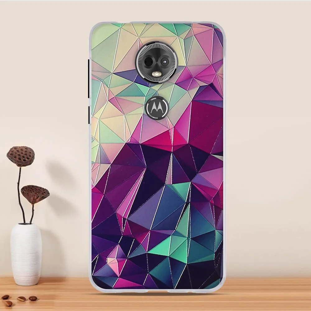 Etui для Motorola Moto E5 Plus, чехол, силиконовая задняя крышка, чехол для Motorola E5 Plus, чехол для Moto E5 Plus, чехол для телефона - Цвет: 4