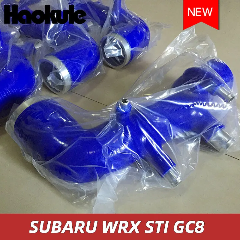 Силиконовый турбо Впускной индукционный шланг для SUBARU IMPREZA GC8 EJ20 STI WRX MK5 ~ 6 (1 шт.)
