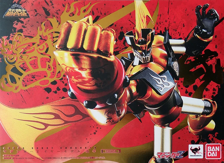 100% Оригинальный BANDAI Tamashi нациями супер робот Chogokin фигурку-Mazinger Z модель года 2018