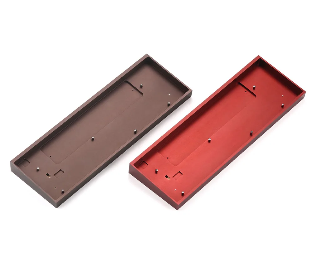 TOFU65 65% Aluminum case for custom mechanical keyboard fit TADA68 DZ65pcb
