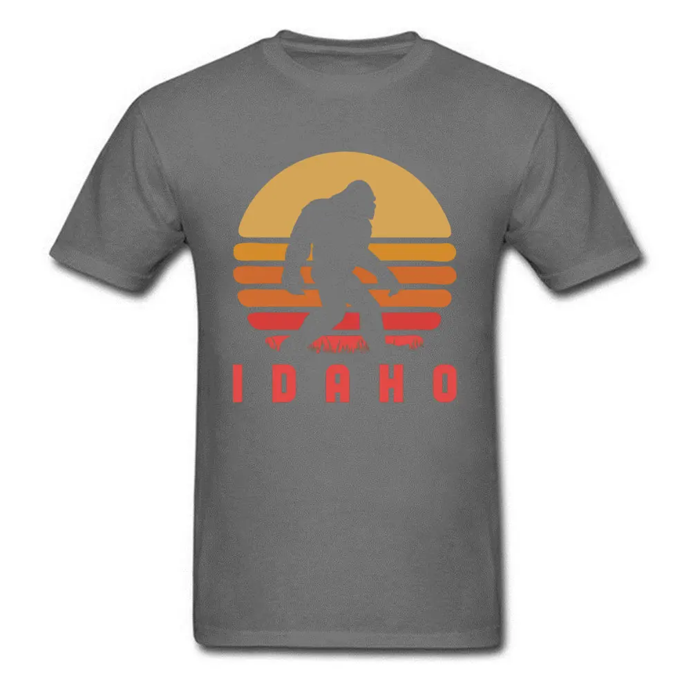 Bigfoot футболка с изображением героев мультфильма штата бохо гавайский закат