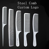 1 pc stainless steel hair combs pocket comb health care tools for women men unisex wholesale