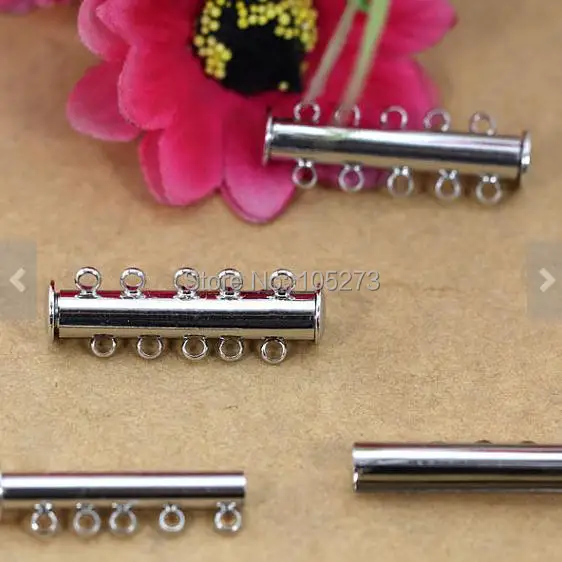 Застежки для ювелирных изделий 3 комплекта застежки 5 рядов ожерелья браслета