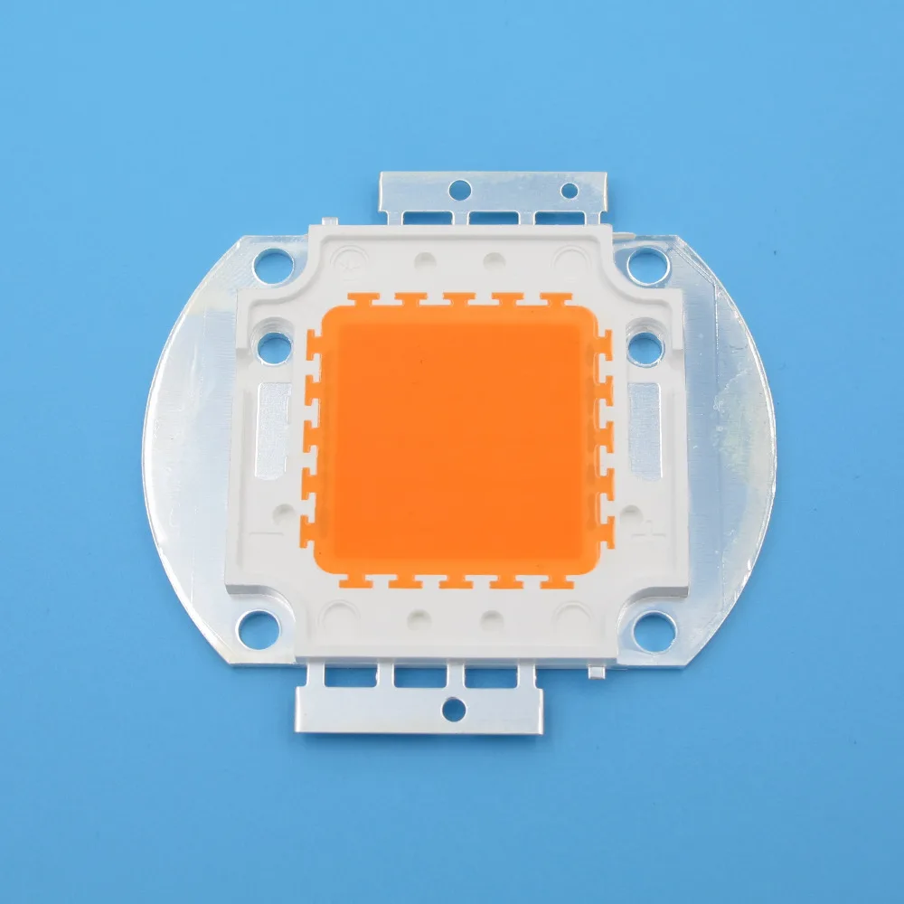 2 шт. полный спектр 380nm-840nm LED Grow Chip 10 Вт 20 Вт 30 Вт 50 Вт 100 Вт LED завод свет источник света 33mil/45mil