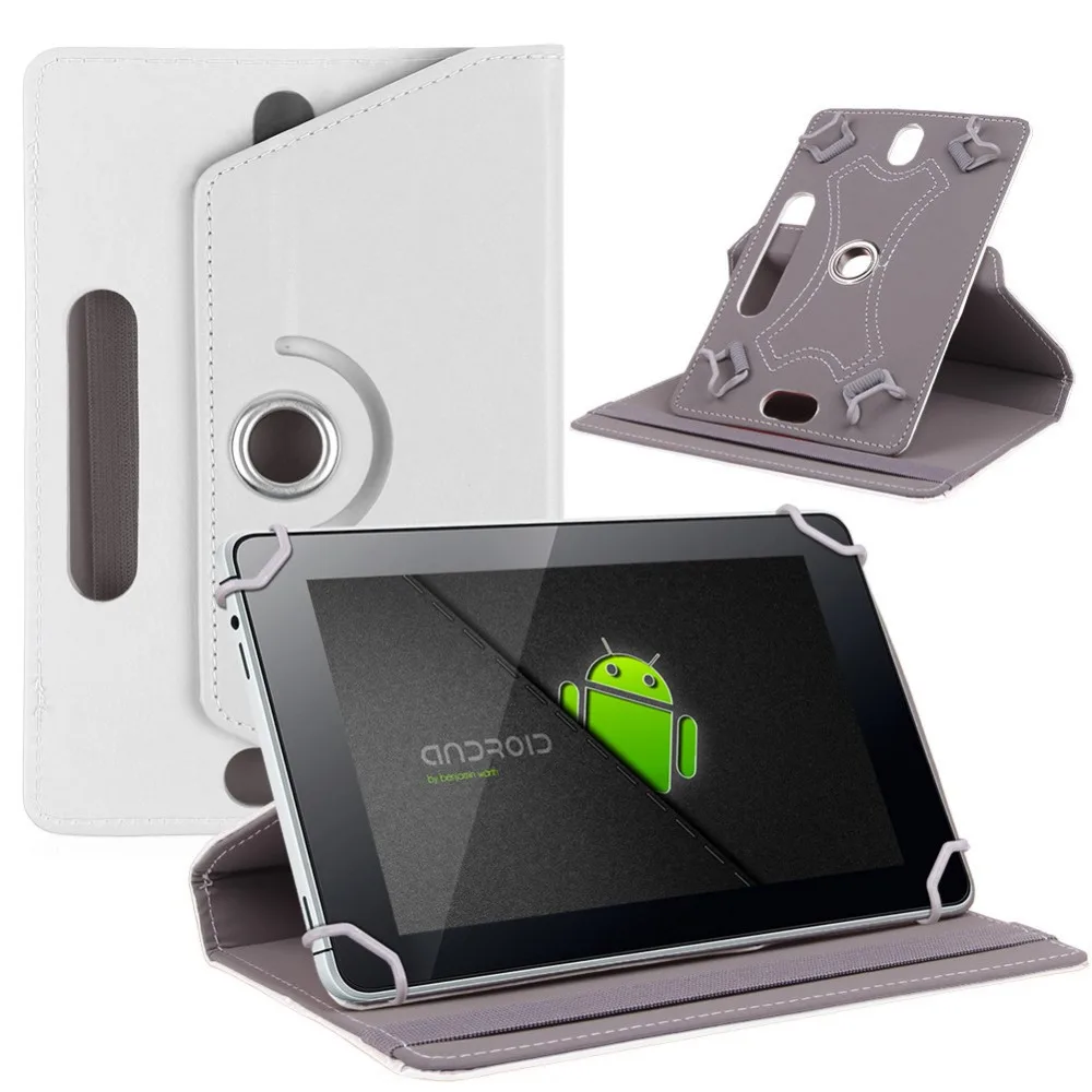 Универсальный 8 &quotдюймовый чехол для планшета Вращающийся Кожаный