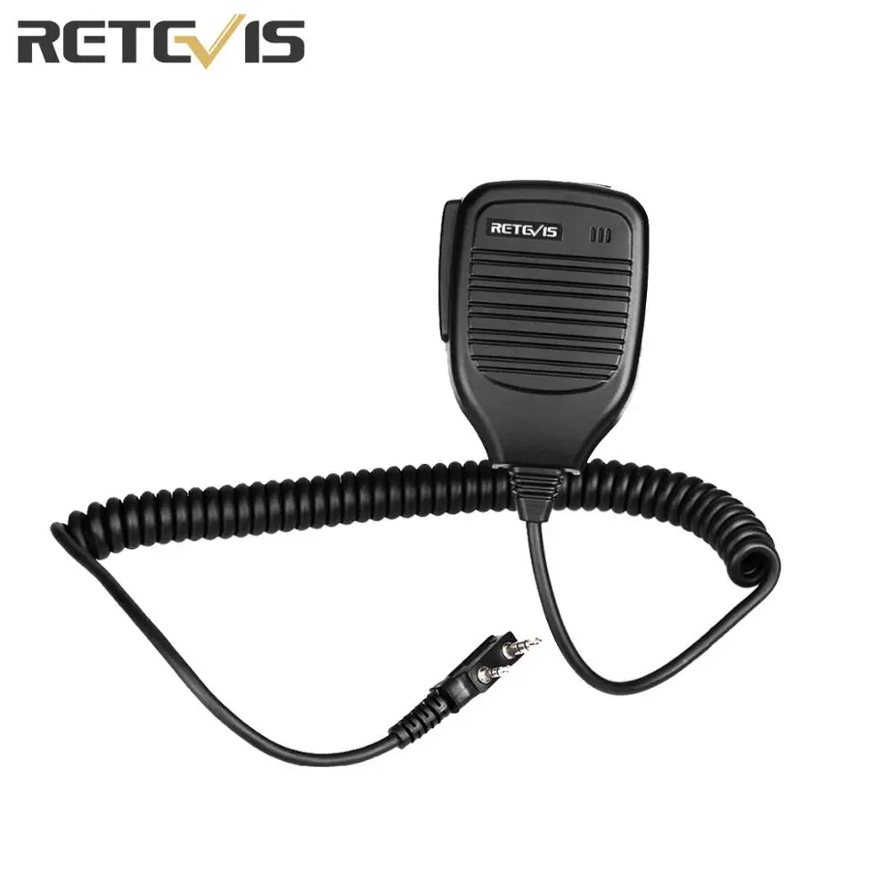 2 контактный PTT динамик микрофон для Kenwood BAOFENG радио Walkie Talkie C9001A с поддержкой RT3 RT80