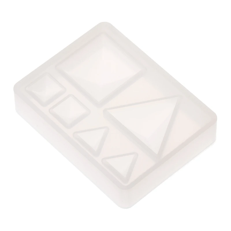Новая силиконовая форма DIY геометрическое треугольное зеркало ремесло