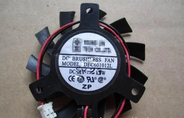 Новинка для ATI X1600 2600 X800 850 8500GT 3870 DFC601012L T126010DM 6010 55 мм 40 55x55x10 DC12V 2Pin Вентилятор
