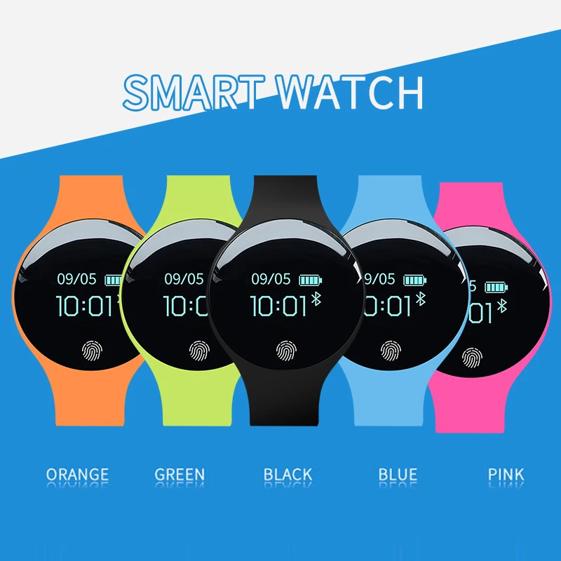 Модные мужские и женские Bluetooth умные электронные браслеты с камерой шагомером