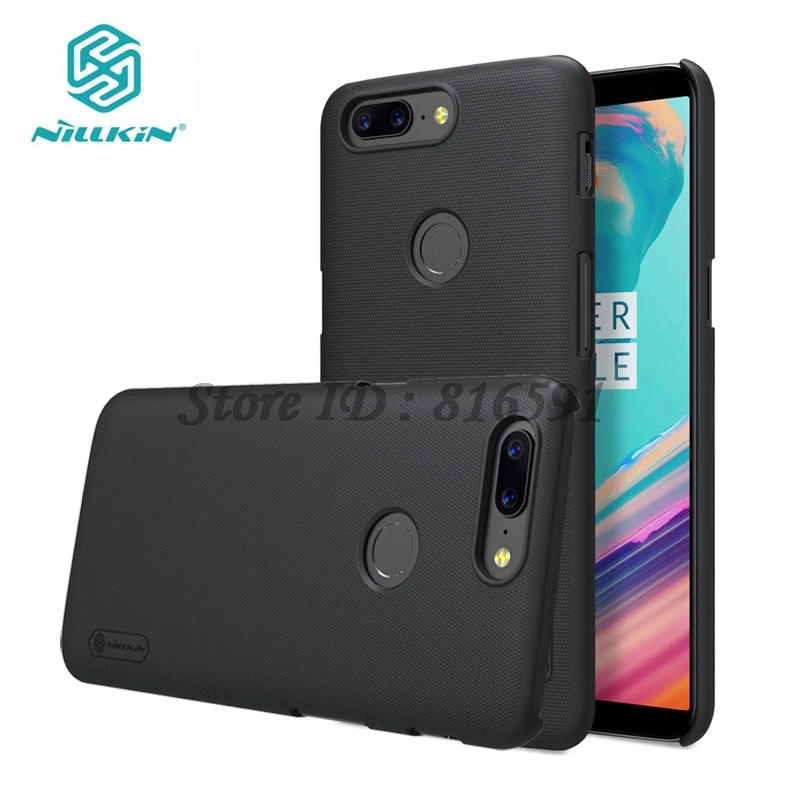 OnePlus 5T Чехол Nillkin Frosted Shield пластиковая задняя крышка для 5|case one plus|case pluscase for |