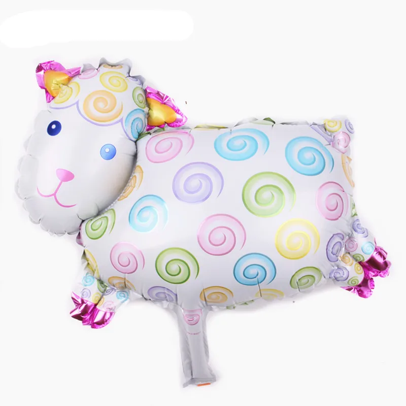 Mini balloon Мини животных Фольга шары Дети День рождения Декор детские надувной воздушный шар День рождения украшения Baby Shower поставки - Цвет: Mini balloon