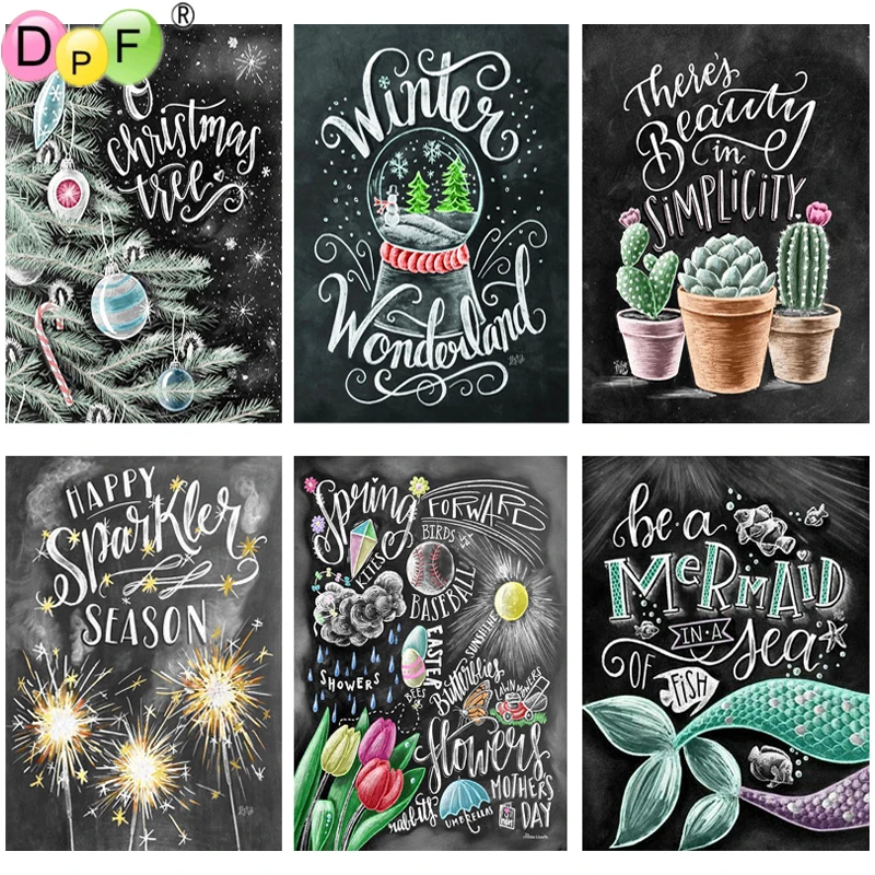

DPF 5D Round full Diamond Embroidery DIY Needlework gifts series Diamond painting Cross Stitch diamond Mosaic art decor crafts