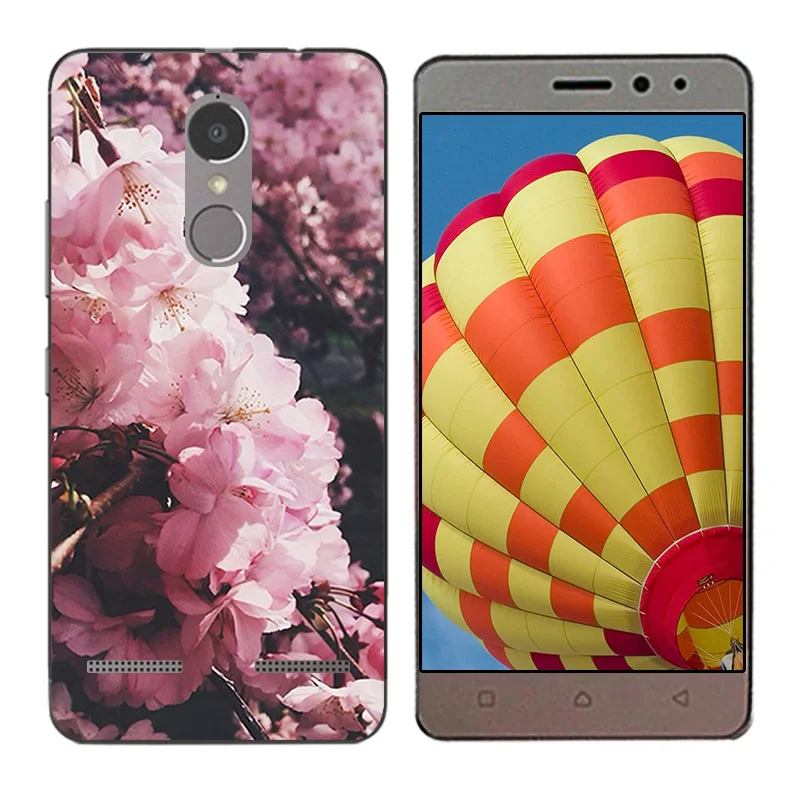 Мягкие чехлы из ТПУ Для Lenovo K6 с питанием Shel ручная печать для K6power комбинированный