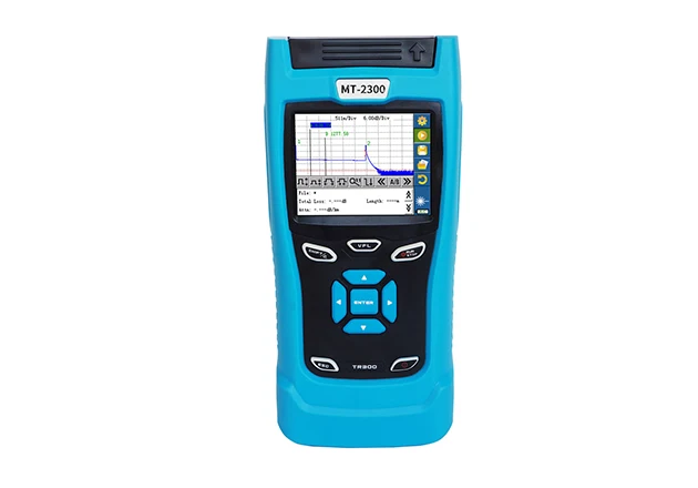 Оптоволоконный тестер MT-2300 ручной оптический рефлектометр до 28 дБ динамический