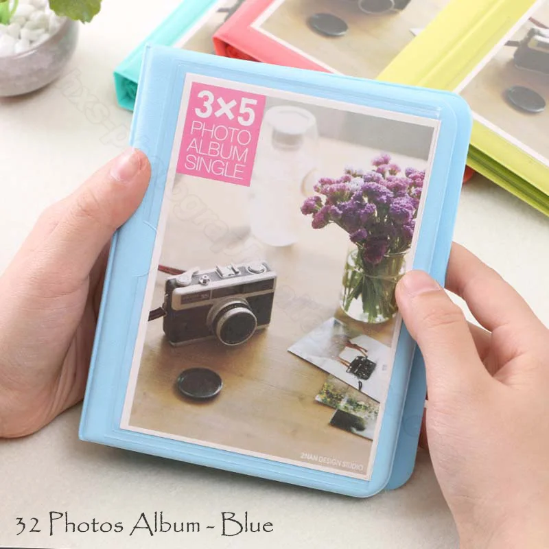 Фотоальбом Fuji Fujifilm Instant Polaroid с 32 карманами фотоальбом для камеры 300/200/210/100/500AF