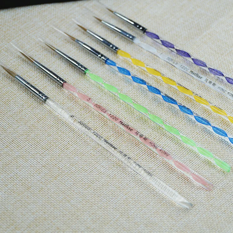 Кисти для акварели Seven rainbow кисти с круглой головкой и крючком ручка рисования