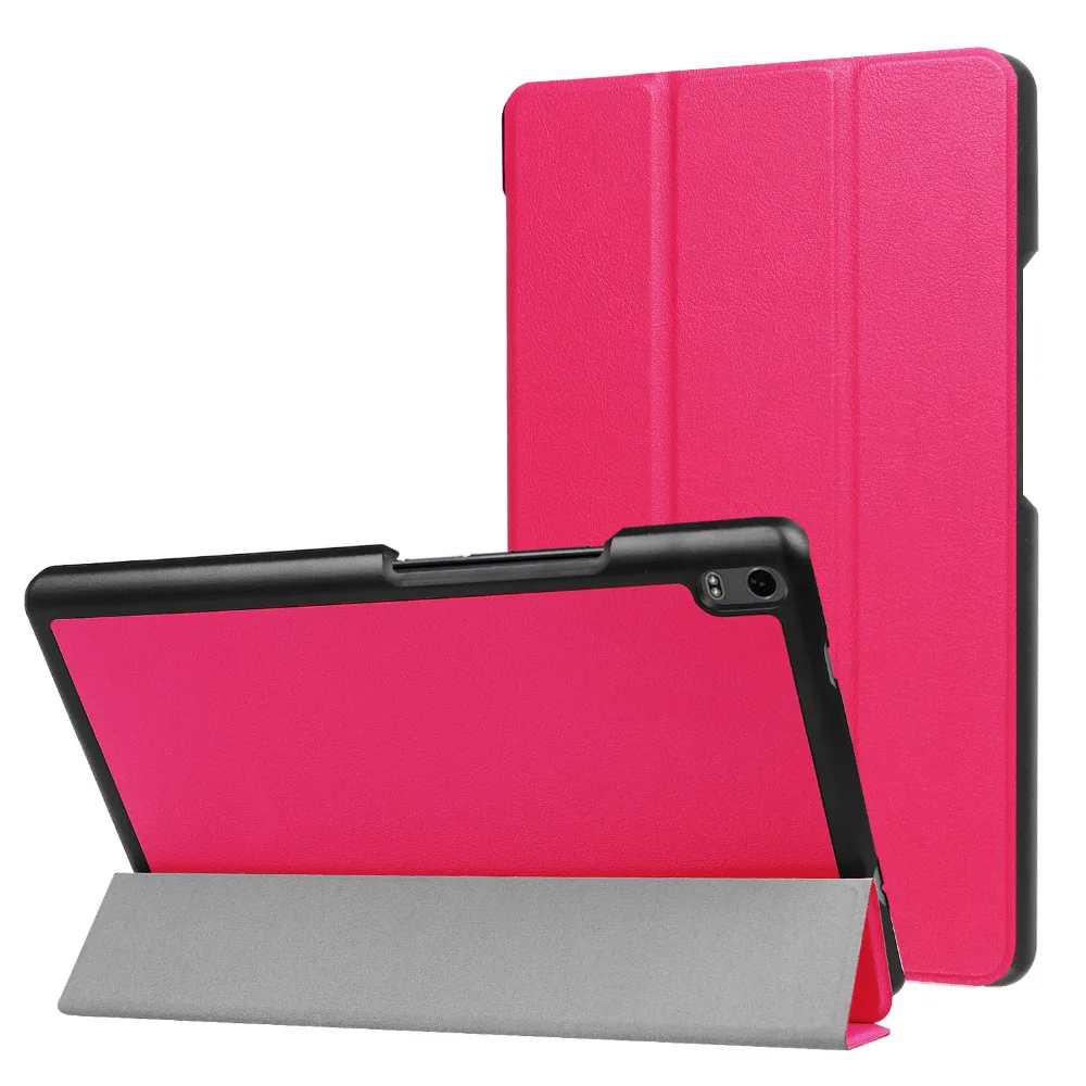 Ультратонкий Легковесный магнит смарт-подставка для сна PU кожаный чехол Lenovo TAB 4 8