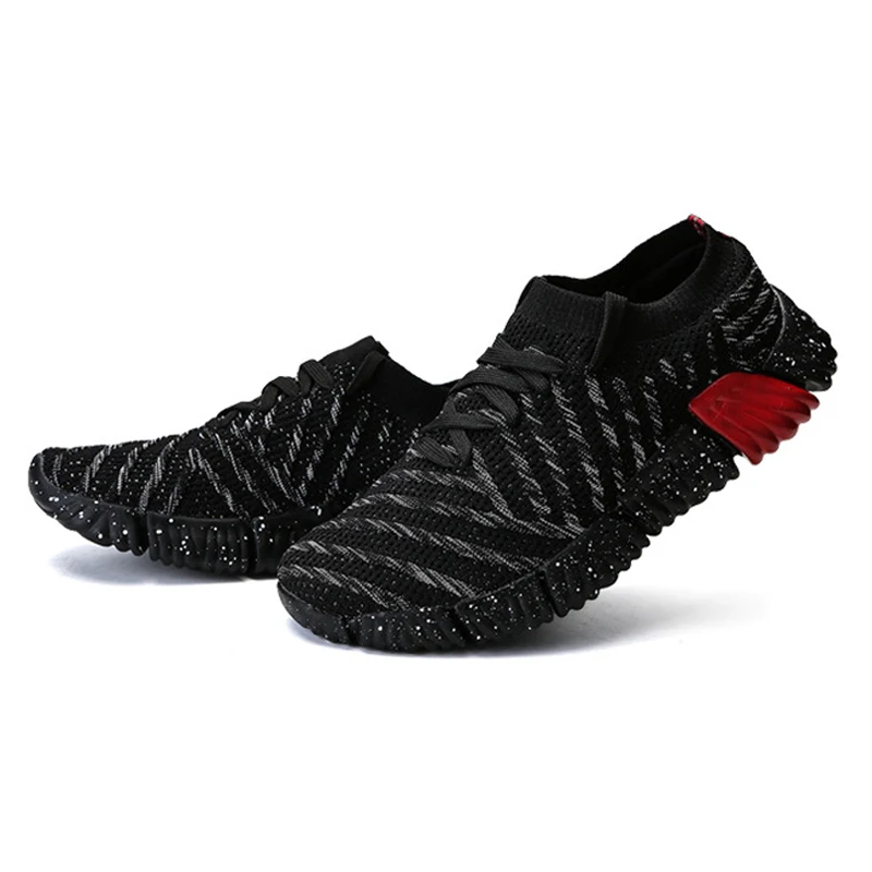 Дорога трек Для мужчин повседневная обувь кроссовки s Лето Lace-up Mesh дышащая легкая