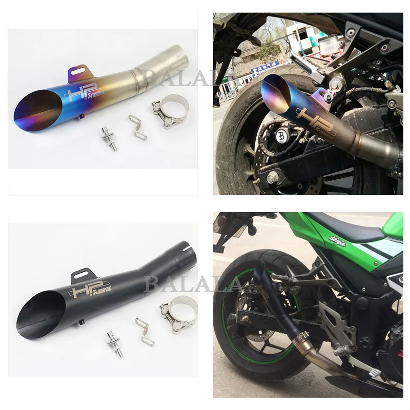 Akrapovic hp выхлопная труба скутер GP глушитель DB Killer универсальная выхлопная система мотоцикла GY6 для R3 R6 MT03 Ninja 250