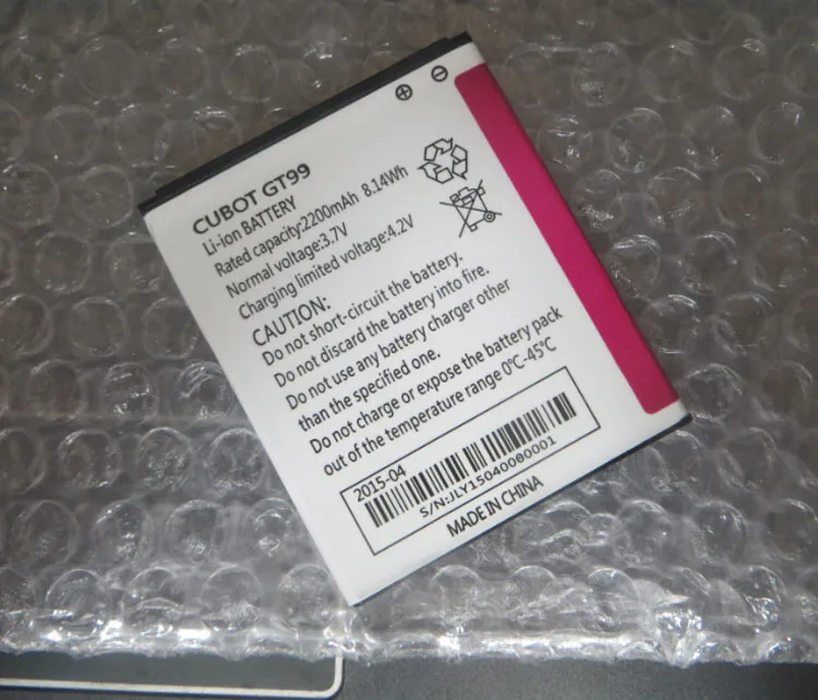 2200 мАч для батареи Cubot GT99 Batterie Bateria P5 battery|Аккумуляторы мобильных телефонов| |
