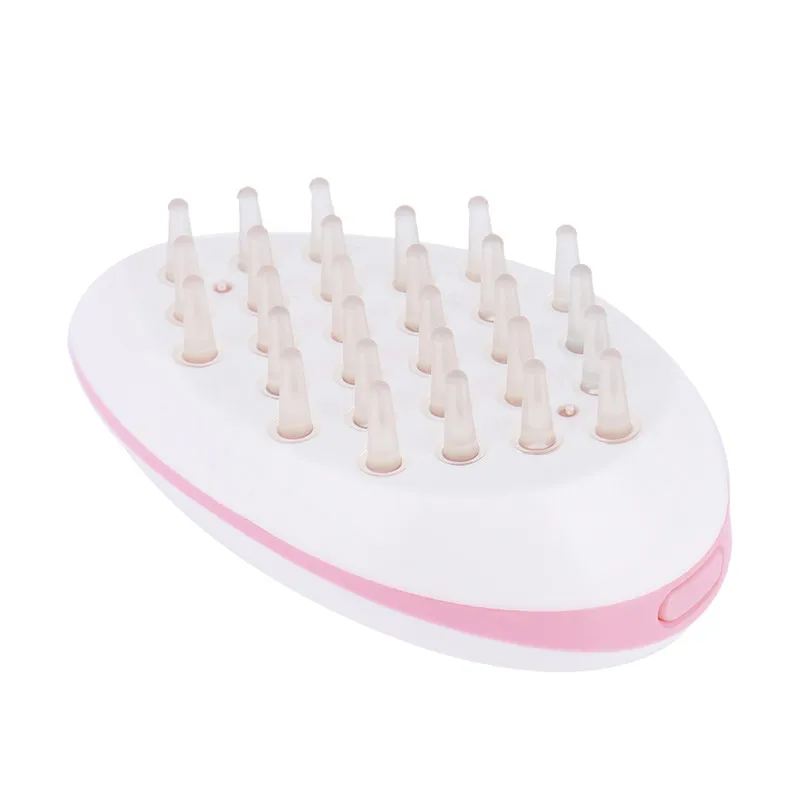 1 шт. электрическая Массажная щетка для волос водонепроницаемый шампунь гребень