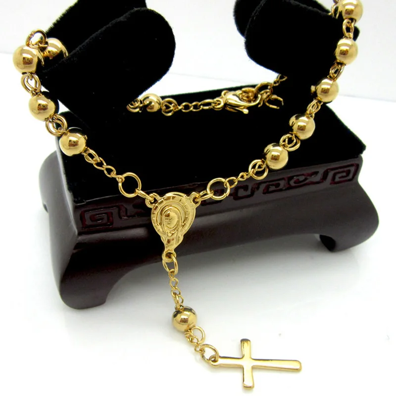 Женский браслет из нержавеющей стали с перекрестной подвеской|accessori|accessories