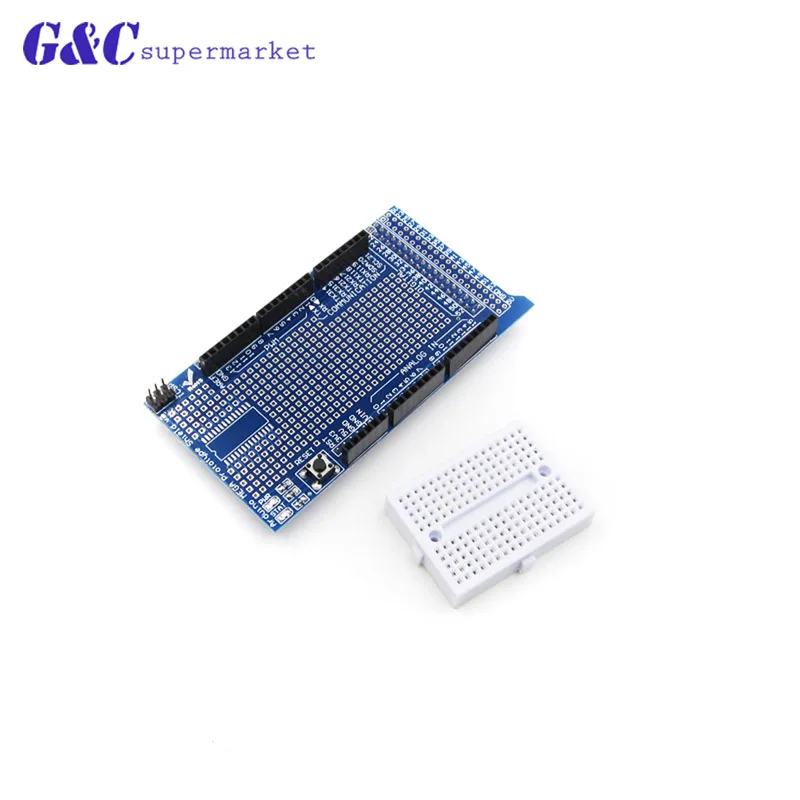 UNO/MEGA2560 Прото Щит Прототип V3 с мин Макет 170 для Arduino UNO/мега | Электронные компоненты