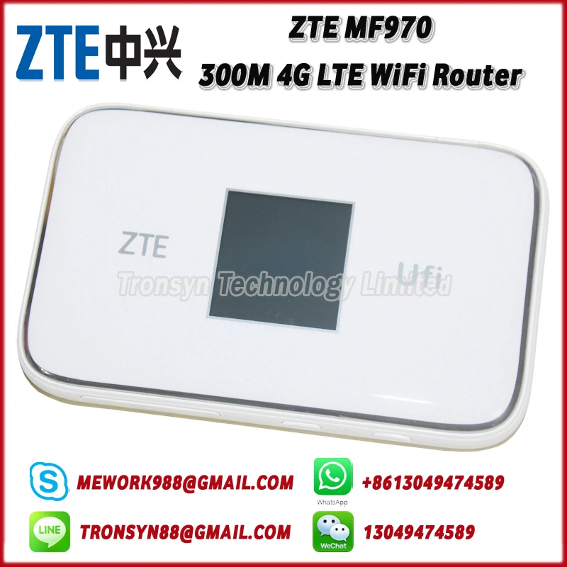 Аппарат не привязан к оператору сотовой связи zte MF970 300 Мбит Cat6 4 г пусть