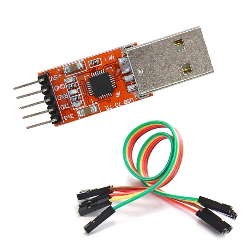 1 комплект USB 2 0 к TTL UART 5PIN модуль последовательный преобразователь CP2102 STC PRGMR