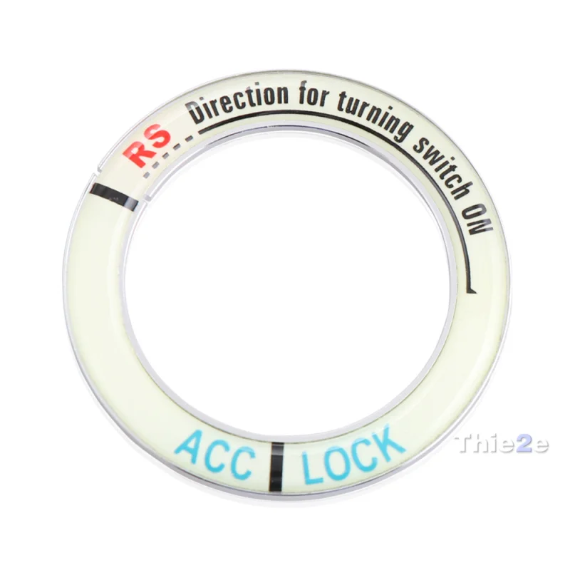 Светящееся кольцо для ключей зажигания автомобиля стикер Forester Outback Xv Honda Crv KIA Sportage