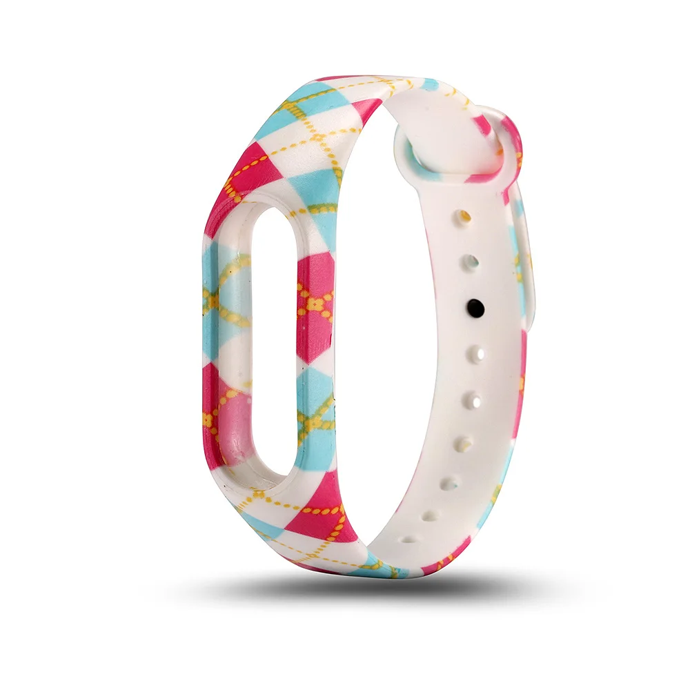 LEMDIOE цветной спортивный браслет для Xiaomi mi band 2 умные Аксессуары Силиконовый ремни