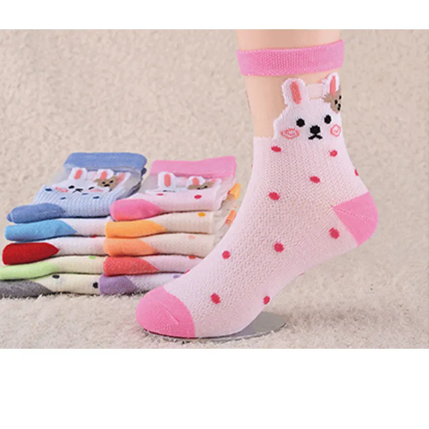 Весенне-летние детские носки высокого качества повседневные хлопковые для