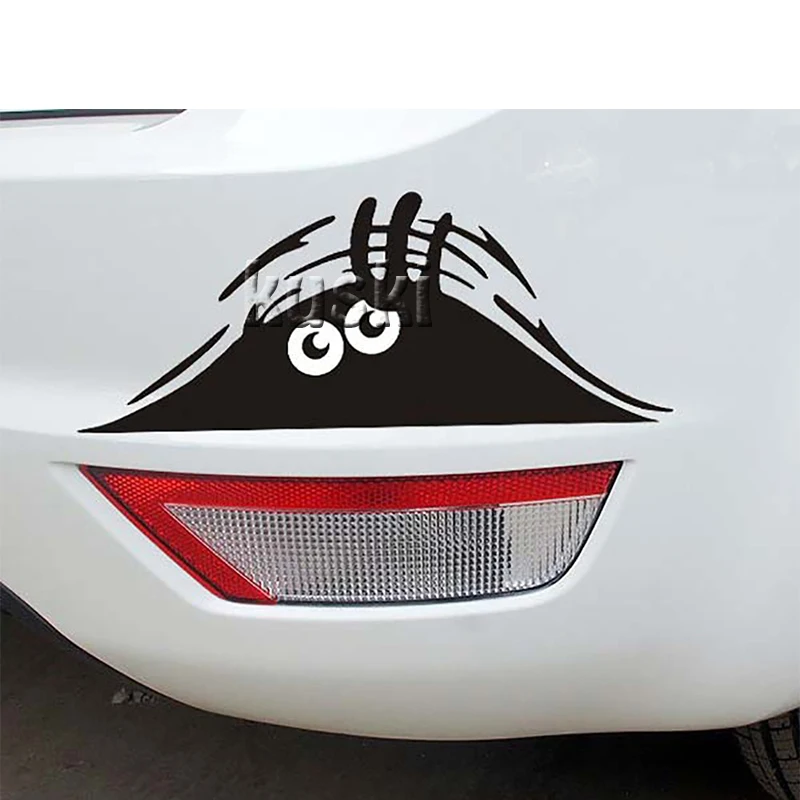 BOOMBLOCK Забавный подглядывающий монстр наклейки для автомобиля Audi A3 A4 B7 B8 B6 A6 C6 C5 Q5