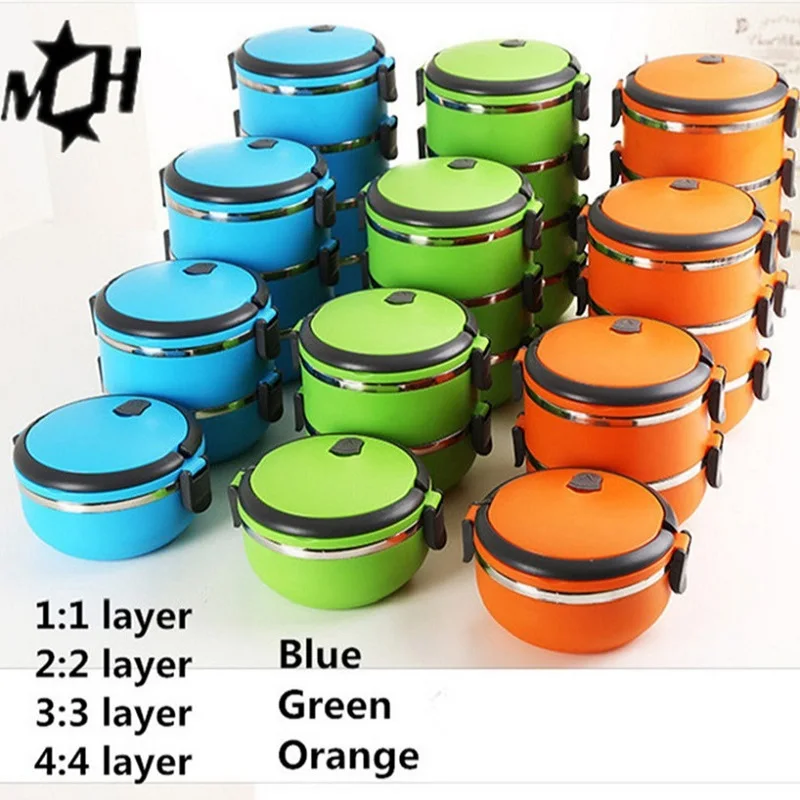 Новинка 2016 набор посуды для супа Ланч бокс из нержавеющей стали