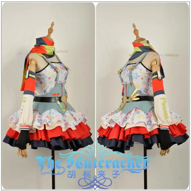 COWOWO Аниме! Lovelive карандаш/художник Пробуждение Рин Umi Маки платье Unifom Косплей
