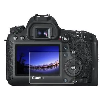 Стекло ЖК-дисплей Экран охранник протектор для Canon 70D 80D 700D 800D 650D 77D 760D 7D MARK II 1100D 1200D 1300D 1500D G7X III M6 M50 G9X